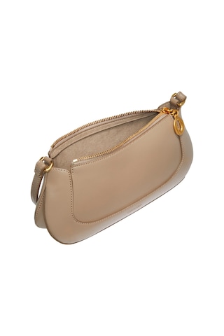 Calvin Klein Hardware Fermuarlı Çapraz Desert Taupe Kadın Çanta-15575 Kahverengi