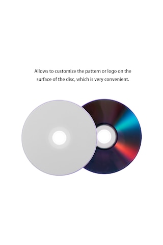 Dofolink 10 Adet 8x Hızlı Dvd+r Dl 8.5gb Boş Diskler - 12cm Beyaz Veri Saklama Diskleri - Kararlı Depolama