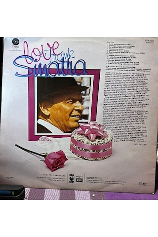 Frank Sinatra - Love Lp 1973 - Capitol Records / Mfp - İngiliz Baskı Plak