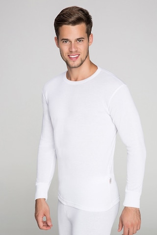 Thermoform Heavy Unisex Yetişkin Uzun Kol Termal Outdoor İçlik Fanila Beyaz Renkli