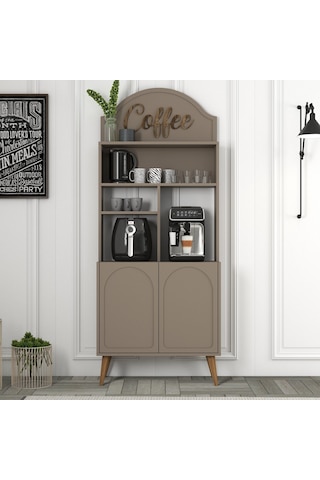 Lyon Kahve Köşesi 80cm - Atlas / Ceviz