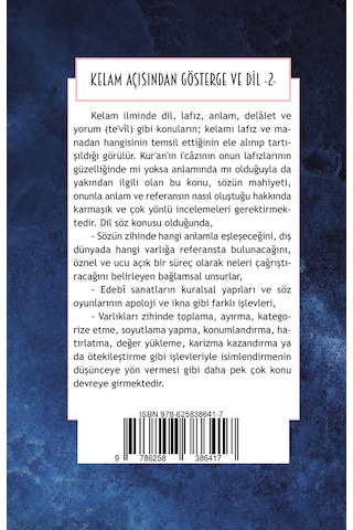 Kelam Açısından Gösterge Ve Dil -2-