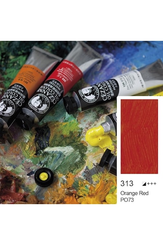 Bigpoint Cezanne Extra Fine Yağlı Boya 45 Ml Orange Red 313 6'lı Kutu