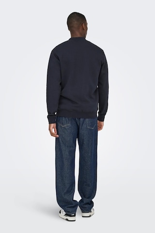 Only & Sons Onsceres Reg Zıp Bomber Jck Noos Siyah