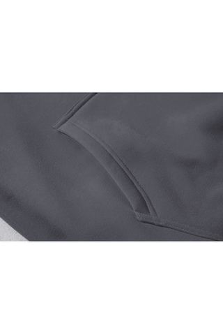 F1 33 Max Verstappen Gri Reglan Kol Kapşonlu Sweatshirt Gri (534978008) Gri