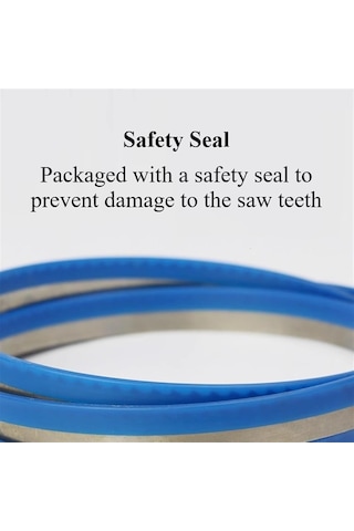 2pcs 1650x16x0.5mm Bant Testere Bıçakları 4 Tpi Ahşap Kesim Et Sığır Eti Balıkları İçin Testere Bıçakları Jambon Dondurulmuş Gıda Kesimi Ahşap