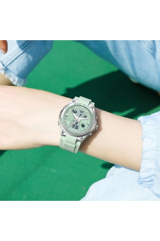 Kadın Dijital Saat Spor Su Geçirmez Saat Analog Askeri Taktik Saat Led Arka Aydınlatmalı Alarm Kronometre Diğer