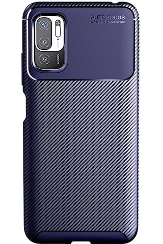 Xiaomi Poco M3 Pro Kılıf Zore Negro Karbon Tasarım Silikon Kılıf