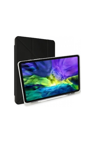 Xiaomi Redmi Pad Se 11 Inç Tablet Uyumlu Kılıf Katlanır Kalemlikli Standlı Uyku Modlu Akıllı Kapak Kılıf