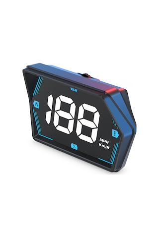 Head Up Display, Gps Hız Göstergesi Evrensel Araç Heads-up Siyah