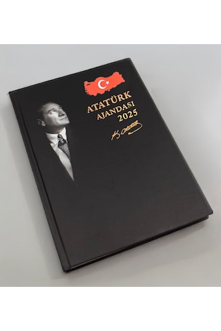 İsme Özel Premium 2025 Atatürk Ajandası Ve Roller Kalem Seti Kobitmeyencom33579 Bk Gift Renkli