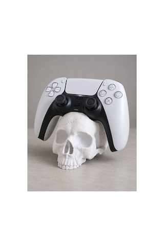 Kurukafa Ps5 Gamepad Stand - Beyaz