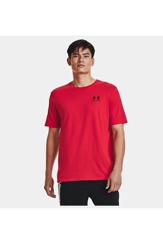 Under Armour Ua M Sportstyle Lc Ss Erkek T-shirt 1326799-600 Kırmızı