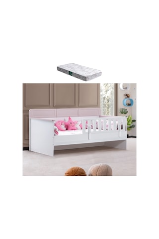 Karyola, Mira Montessori Karyola - Pembe + 1 Adet Comfort Yatak