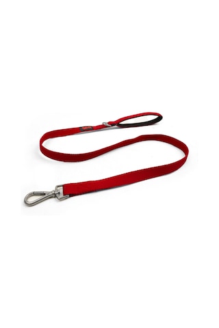 Kedi Köpek Sevk & Gezdirme Kayışı KIRMIZI M 130 x 2cm