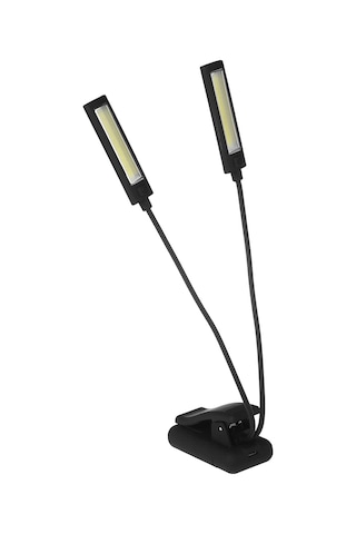 Mandallı Kitap Okuma Ve Masa Lambası Th-014 Renkli