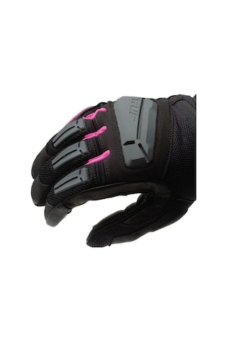 T.ur G-four Lady Korumalı Motosiklet Eldiveni Yazlık Fuşya