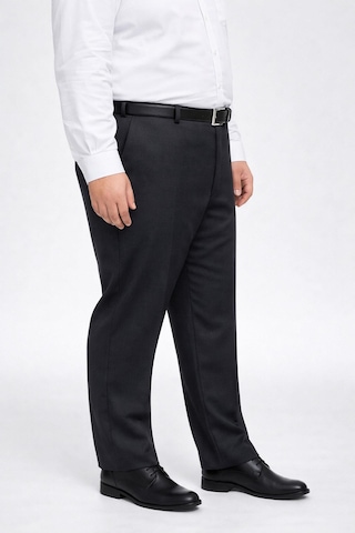 Classics Men Caserta Büyük Beden Erkek Kumaş Pantolon - 7560 Siyah