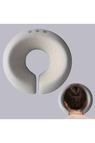 Honeybeeshop Gri Ayarlanabilir Masaj Yuz Yastigi Yatak Icin Rahat Bas Destegi Polyester Sunger 28 7cm X 7 37cm