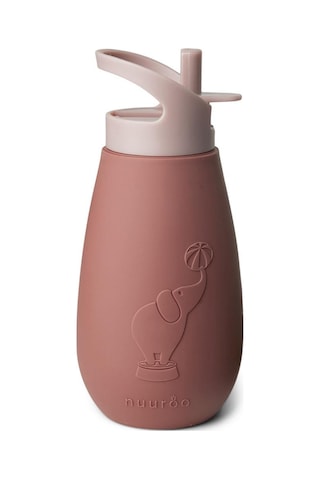 Nuuroo Pax Silikon Pipetli Suluk Mahogany Pembe 350 Ml