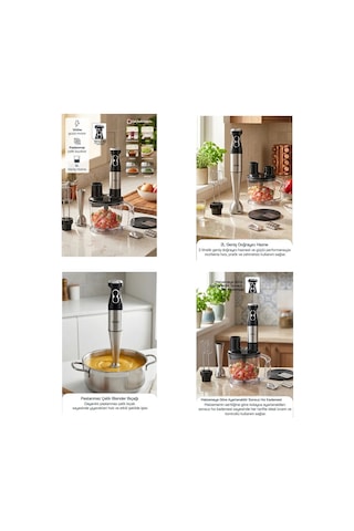 Ers Multi Blender Seti 2lt Hazneli Shb-7532