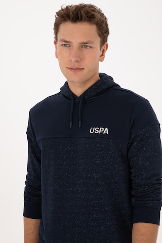U.S. Polo Assn. Erkek Regular Fit Kapüşonlu Lacivert Sweatshirt 50316349-VR033
