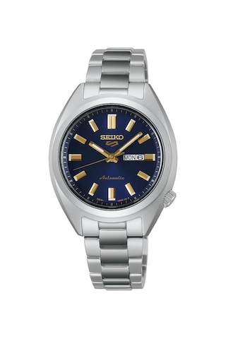 Seiko 5 Sre021k Otomatik Çelik Gri Lacivert Kadran 10 Atm 32 Mm Kadın Kol Saati