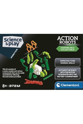 Clementoni Robotik Laboratuvarı Action Robots Climber