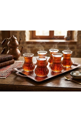 Ceren Çay Bardağı 150 Ml Beyaz