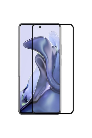 Xiaomi Mi 11t Pro 5g İle Uyumlu Şeffaf Ekranı Tam Kaplayan 5d Cam Kırılmaz Cam Ekran Koruyucu