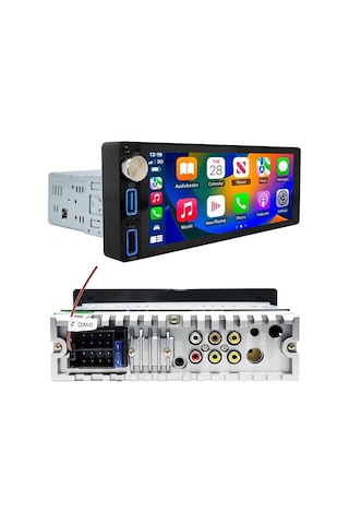 Megavox Mgx-mp686 Oto Teyp Single Dın 6.9 İnç 4x55w Bluetooth Mirrorlink