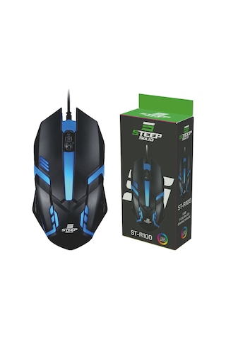 Steep Solid ST-R100 Rgb Kablolu Oyuncu Mouse