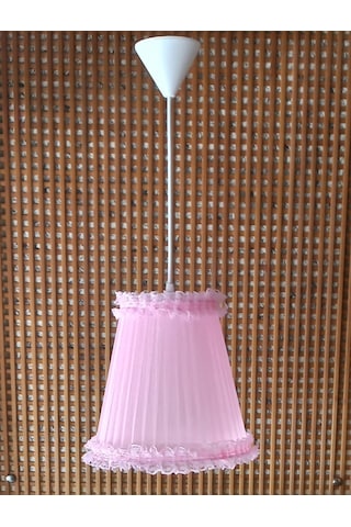 N-51 Pembe Organze Yatak Odası Çocuk Ve Bebek Odası Avize Pembe Pembe