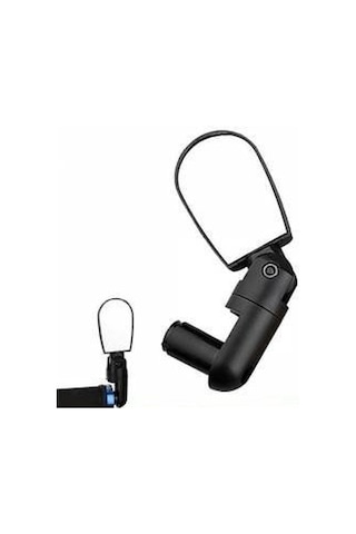 Zozo Gidon Aynası Geniş Açı Bisiklet Gidon Aynası Dikiz Aynası Siyah