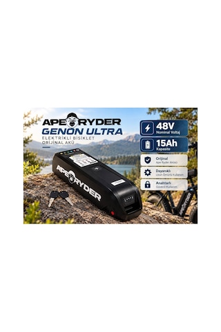 Genon Ultra Elektrikli Bisiklet Orijinal Akü Diğer