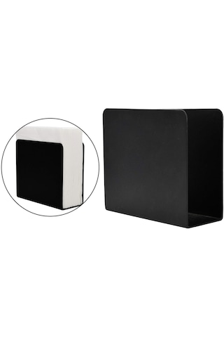 Homyl Peçetelik Dekoratif Mutfak Için Doku Tutucu Siyah