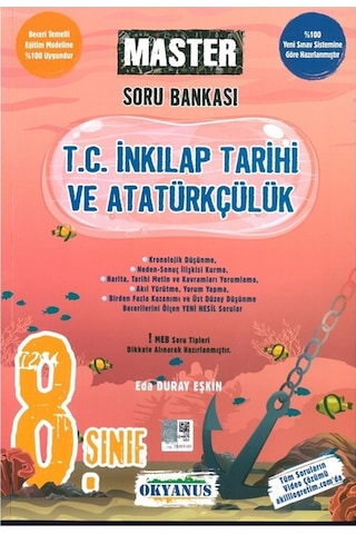 Okyanus-8.Sınıf Master T.C. Inkılap Tarihi Ve Atatürkçülük S.B. Okyanus-8.Sınıf Master T.C. Inkılap Tarihi Ve Atatürkçülük S.B.