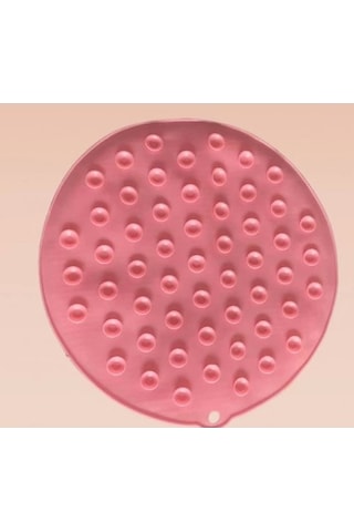 Yuvarlak Vantuzlu Banyo Sırt Kese Matı 26 Cm Diger