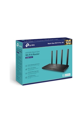 Archer Ax12 Ax1500 Wı-fı6 4 Port Gıgabıt 2.4/5ghz Dual Band Router