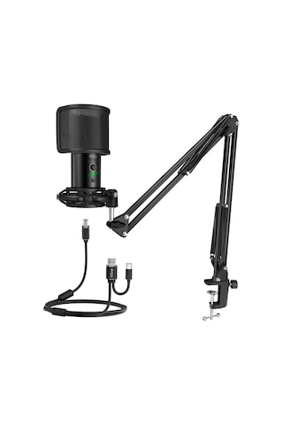 Fifine T683 Usb Condenser Mikrofon Kayıt Seti