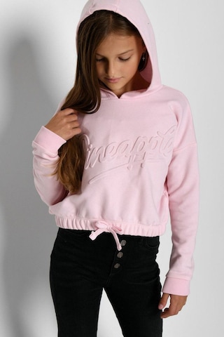 Miniğimin Cicileri Pineapple Kabartma Desenli Kız Çocuk Sweat... Pembe