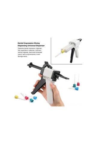 Wezone Diş İzleme Malzemeleri İçin Otomatik Karıştırma Ve Dağıtma Aleti - 10:1/4:1 Oranlı Silikon Enjektör