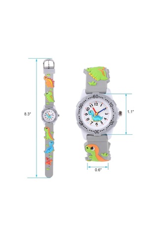 3-10 Yaş Arası Çocuklar İçin 3d Sevimli Karikatür Silikon Bantlı Erkek Kız Çocuk Dijital Analog Bilek Su Geçirmez Saatler Aa Diğer