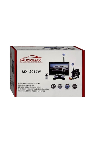 Kablosuz 7 İnç Monitör ve 18 Ledli Kablosuz Gece Görüş Kamerası