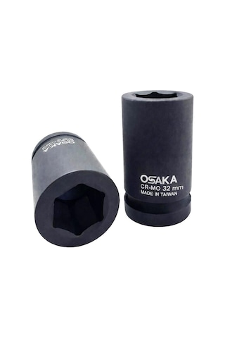 Osaka 1" Altı Köşe Havalı Derin Lokma 32 Mm