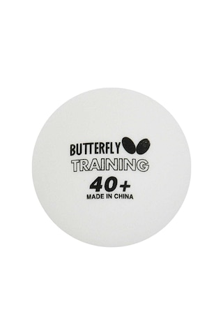 Pinpon Topu Butterfly 85140 Traınıng Balls 40+ 6lı Beyaz