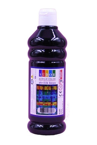 Südor Akrilik Boya 500 Ml Siyah 22 Çok Renkli