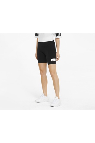 Puma Ess 7" Logo Günlük Kadın Short Tayt - Siyah 84834701