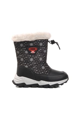 Siyah İçi Polarlı Kız Çocuk Bot Sidney P Siyah