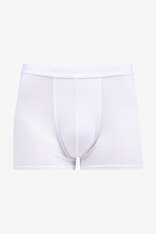 Ac&co Erkek Beyaz Standart Fit Normal Kesim Modal Esnek Boxer-atlet Takımı Beyaz